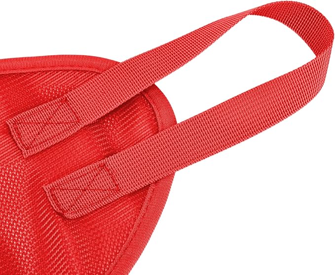 Acouto Ashing,Grooming,and Nail Trimming - Comfortable Mesh Material with Reinforced D Ing Harness,Multifunctional Grooming Tool,Pet Supplies,Comfortable Pet Hammock,Easy Wash do (M)