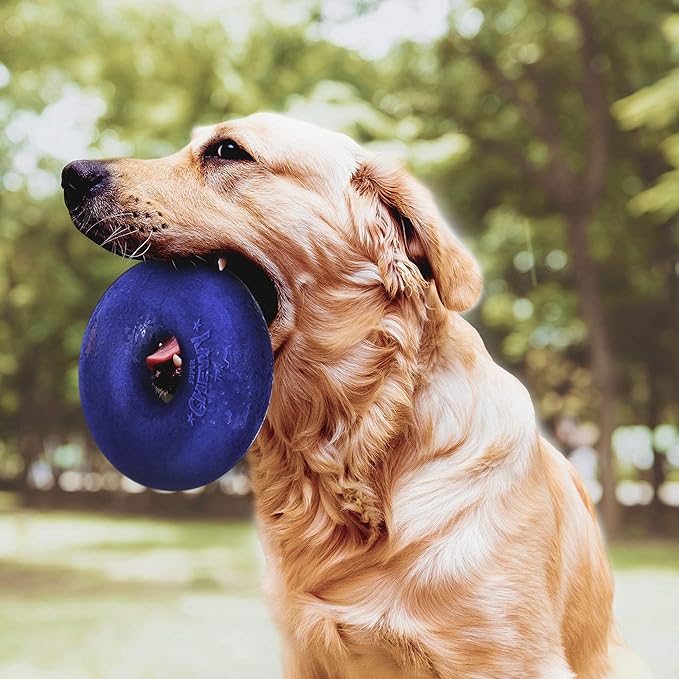 Tuff Pupper SuperChewer Tough Dog Ring Toy | Lifetime Replacement | Strong Natural Rubber | Dog Chew Toys for Aggressive Chewers | Durable Tug Toy | Ring Toys for Strong Dogs | Large Breed Tested
