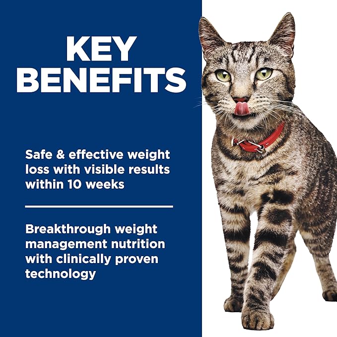 Hill's Science Diet Adult 1-6 Perfect Weight Wet Cat Food, Variety Pack: Chicken & Vegetables, Salmon & Vegetables Stew, 2.8 oz. Pouch, 12-Pack