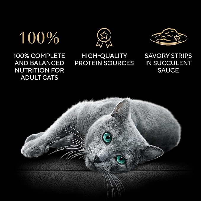 Sheba Perfect Portions Grilled in Savory Sauce Adult Wet Cat Food, Marinated Chicken Entree in Gravy, 2.64 oz. Twin-Pack Trays, 24 Count, 48 Servings