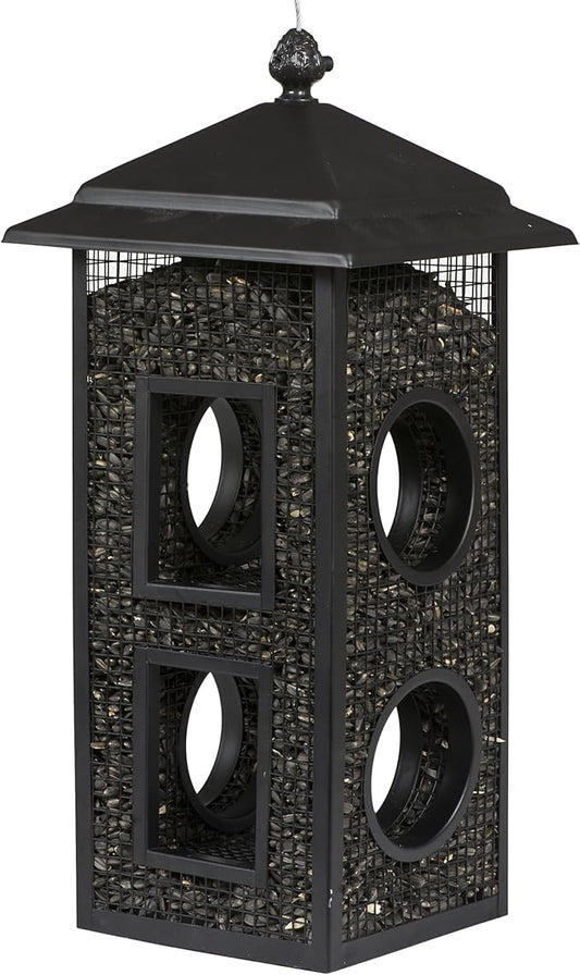 Perky-Pet Fly-Thru Wild Bird Feeder - 2 lb Capacity for Black-Oil Sunflower Seeds - Wild Bird Feeder for Outdoors - Outdoor Decor - B00303