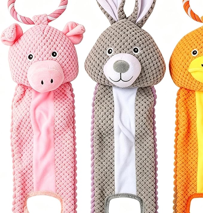 Dog Chew Toys | Tough Pet Teething Supplies,Entertaining Puppy Toys - For Cats, Training, Chewing, Boredom, Home, Travel, Car,