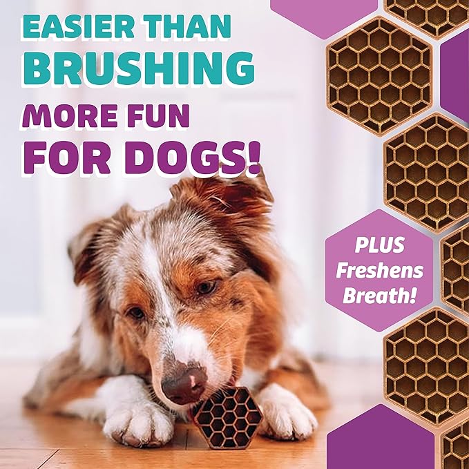 Yummy Combs Dog Dental Treats – Vet VOHC Approved – Delicious Chicken Protein – Removes Tartar with Cleaning Comb Shape – Dental Dog Treats for Extra Large Dogs (36oz, 18 Count)