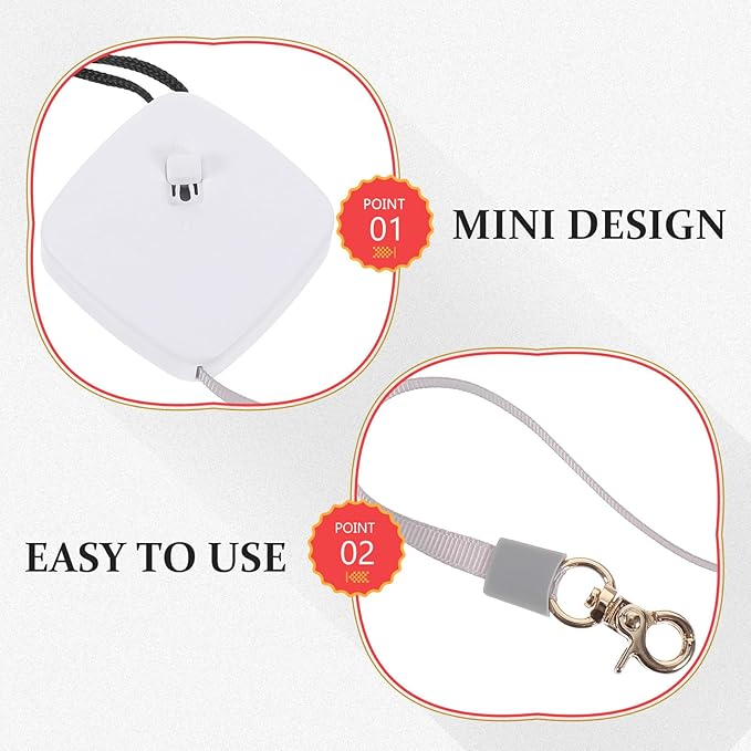 Retractable Dog Leash Nylon Pet Supply Automatic Telescopic Mini Leash for Small Dogs Walking Training Random Color