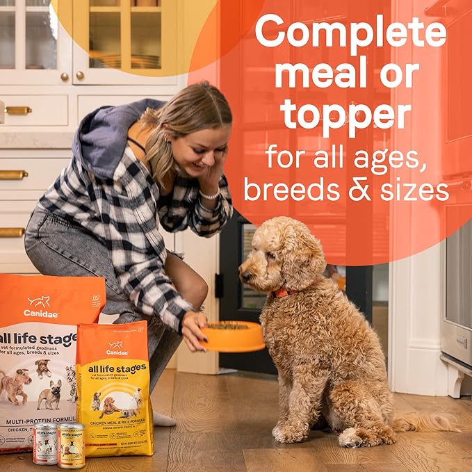 Canidae All Life Stages Premium Wet Dog Food for All Breeds, All Ages, Multi-Protein with Chicken, Lamb & Fish, 13 Ounce (Case of 12)