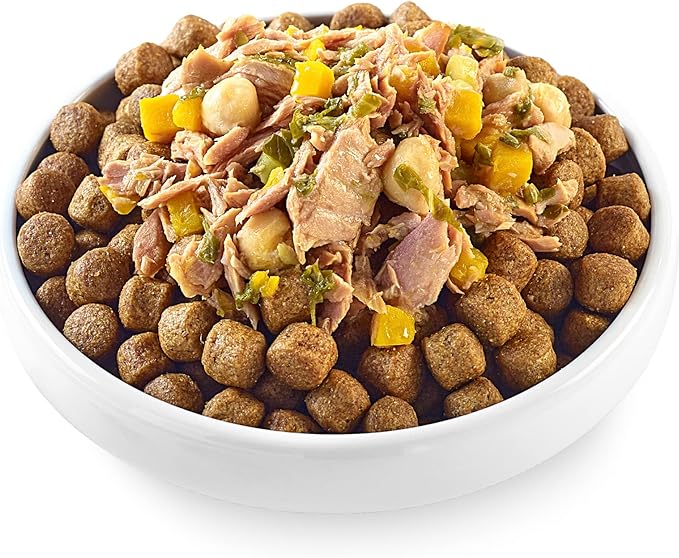 Applaws Taste Toppers, Limited Ingredient Dog Food Topper, Tuna Fillet with Pumpkin, Kale & Chickpeas in Broth (6 x 3oz Pouches)