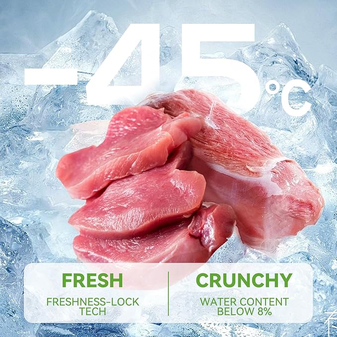 OPET Freeze Dried Cat Treats, Single Ingredient Grain Free High Protein Pet Food for Cats and Dogs, Healthy Training Snacks，Freeze Dried Duck Breast Sliced Fillets (Duck Breast, 5.92 Ounce)