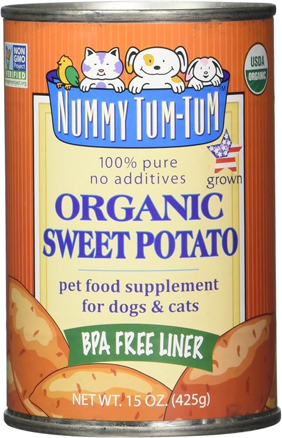 Nummy Tum Tum, Dog Pure Sweet Potato Organic, 15 Ounce