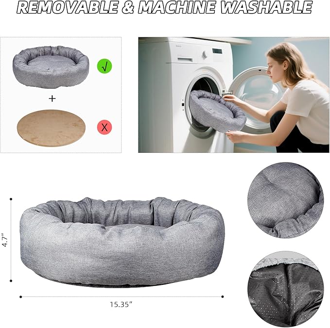 Desk nest cat Bed，cat Bed for Desk Attachment with Soft and Thick Cushions ，Rotation & Adjustable Height -Cats Up to 45 lbs (Grey) ，Cat Bed Desk attachmen for Home Office