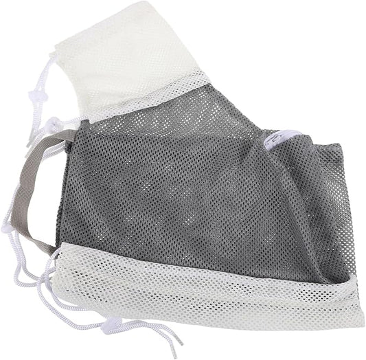 Cat Grooming Bag Adjustable Mesh Bathing Grooming Bag for Cats Bite and Scratch Resistant for Nail Trimming Ear Cleaning and Bathing