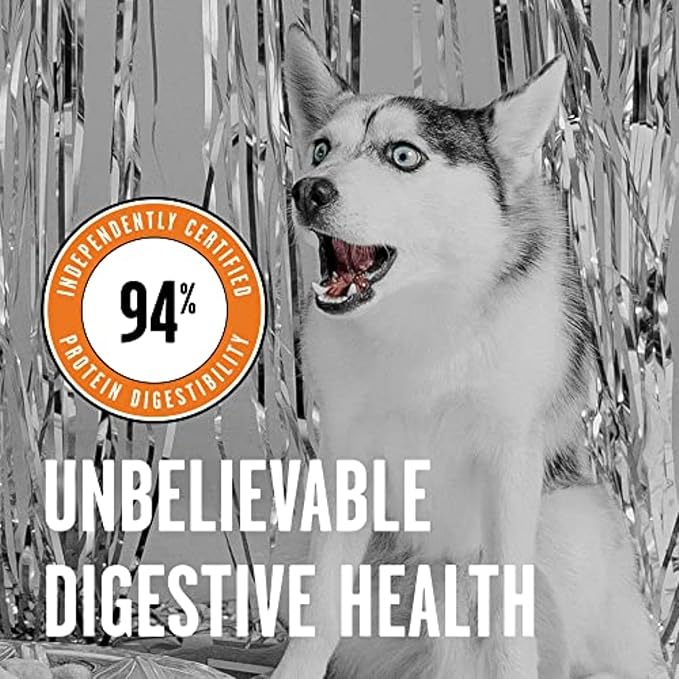 BIXBI Liberty Freeze-Dried Dog Food Topper & Treats, Chicken – 98% Meat & Organs, No Refrigeration – USA Made, 26 oz
