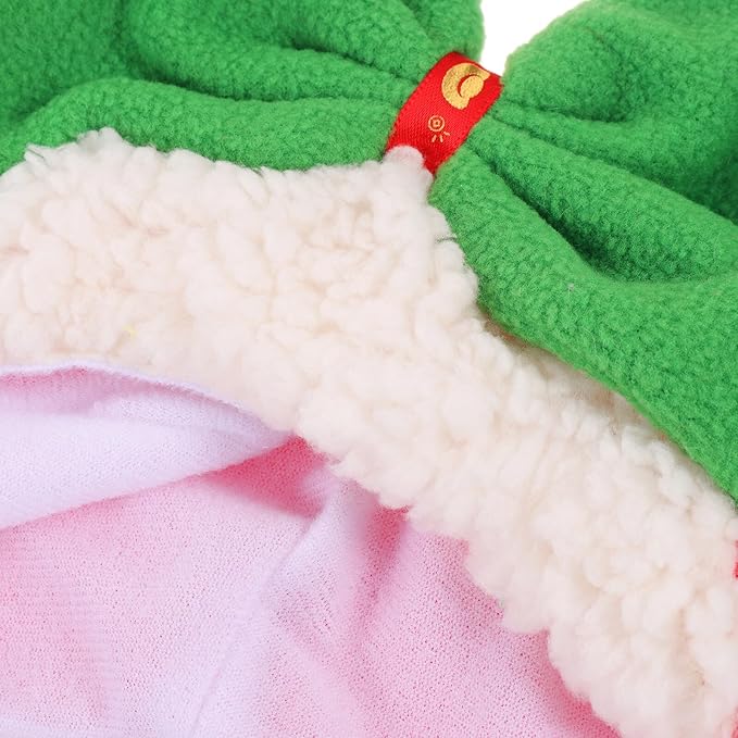 Pet Headdress Set Warm Dog Hat with Scarf Thermal Winter Accessories Decorative Puppy Birthday Hat for Small Dogs Pet Supplies