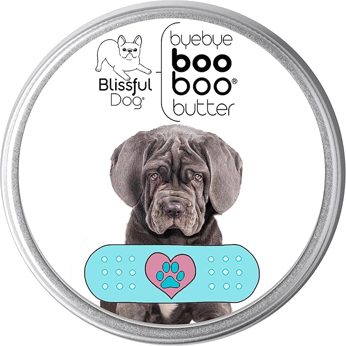 The Blissful Dog 4 oz TIN Neapolitan Mastiff Booboo Butter