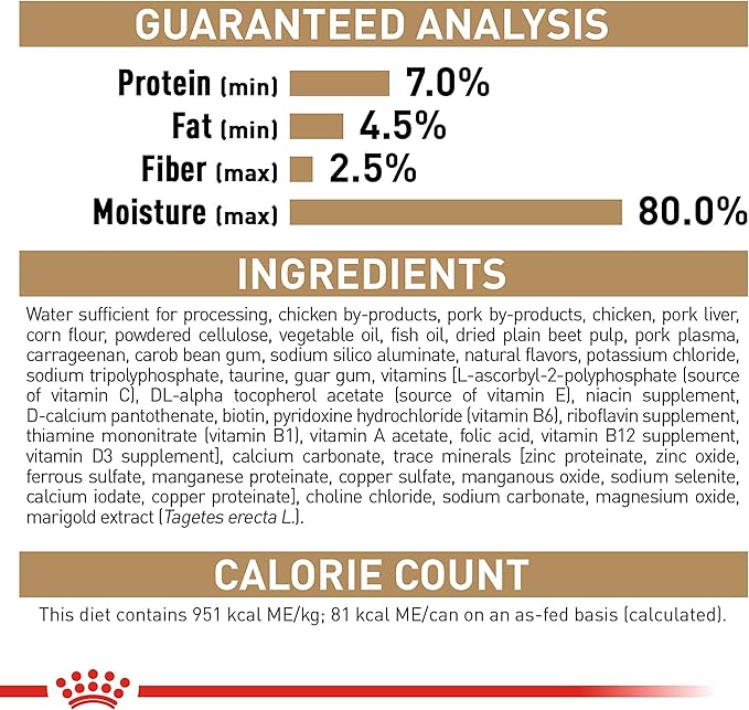 Royal Canin Yorkshire Terrier Adult Breed Specific Wet Dog Food, 3 oz can (4-pack)