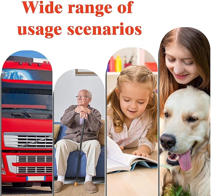 Pet GPS Tracker for Dogs & Cats - No Monthly Fee/Subscription, Free Pet Collar Included | Waterproof, Anti-Lost, Real-Time Tracking Collar | 365-Day Long Battery Life | Compatible with iOS & Android