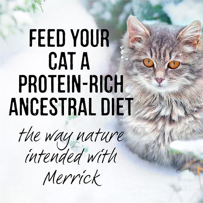 Merrick Backcountry Grain Free Gluten Free Premium High Protein Wet Cat Food, Chicken Recipe Cuts With Gravy - (Pack of 24) 3 oz. Pouches