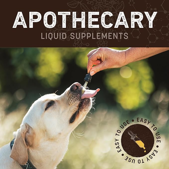 Earth Animal Apothecary Liquid Supplement - Vital Eye Herbal Remedies for Dogs & Cats - 2 fl oz