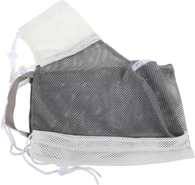 Cat Grooming Bag Adjustable Mesh Bathing Bag for for Bathing Nail Trimming and Ear Cleaning Random