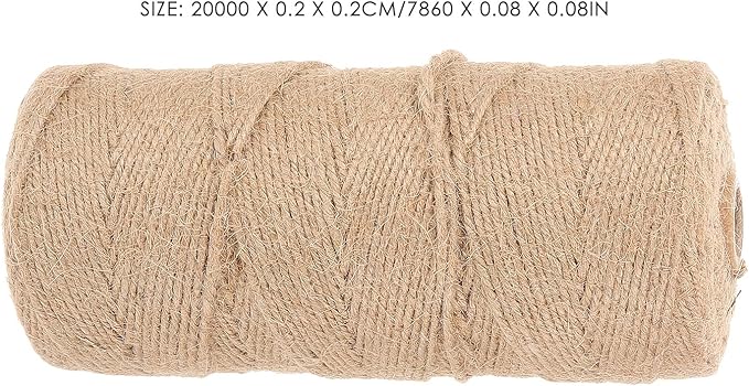 Cat Natural Sisal Rope Multifunction Decor Cat Rope Cat Scratcher Rope for Scratching Post Tree Cat Scratching Board 1 roll