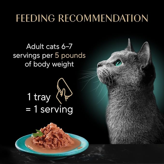 Sheba Gravy Indulgence Adult Wet Cat Food,Wet Food for Cats Salmon Entree in Extra Gravy,2.6 oz. Twin-Pack Trays (,48 Servings),24 Count (Pack of 2)