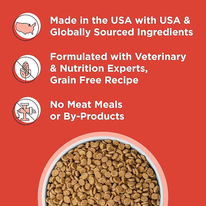 BIXBI Rawbble Freeze-Dried Raw Coated Dog Food, Beef – Fresh Meat, No Meat Meals, Grain-Free – USA Made, 24 lbs