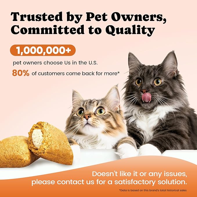 Cat Multivitamin Treats with L-Lysine & Taurine for Daily Immune Health + Gentle Ear Cleaning Finger Wipes for Ear Hygiene & Freshness – Complete Daily Wellness & Ear Care Combo