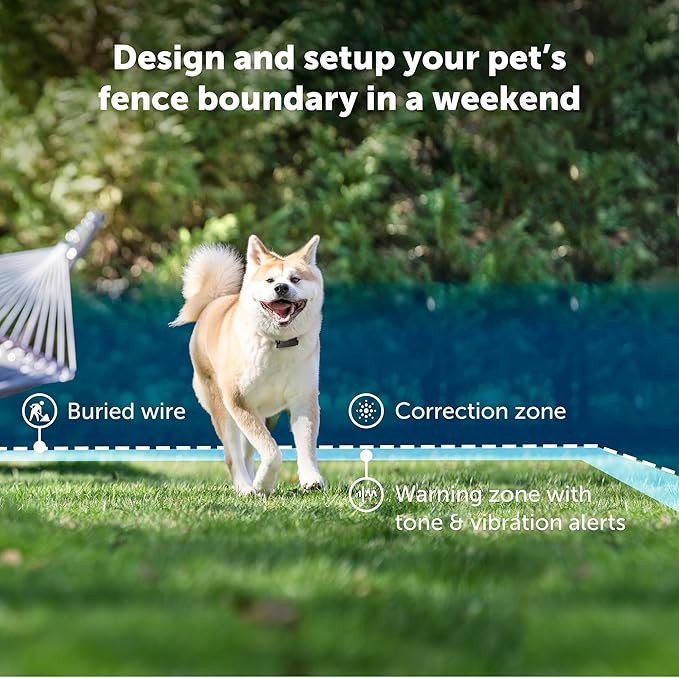 PetSafe Stubborn Dog In-Ground Fence Reciever Collar - Waterproof & Battery-Operated Adjustable Invisible Boundary Training Collar - for Dogs Older Than 6 Months Weighing 8lb+