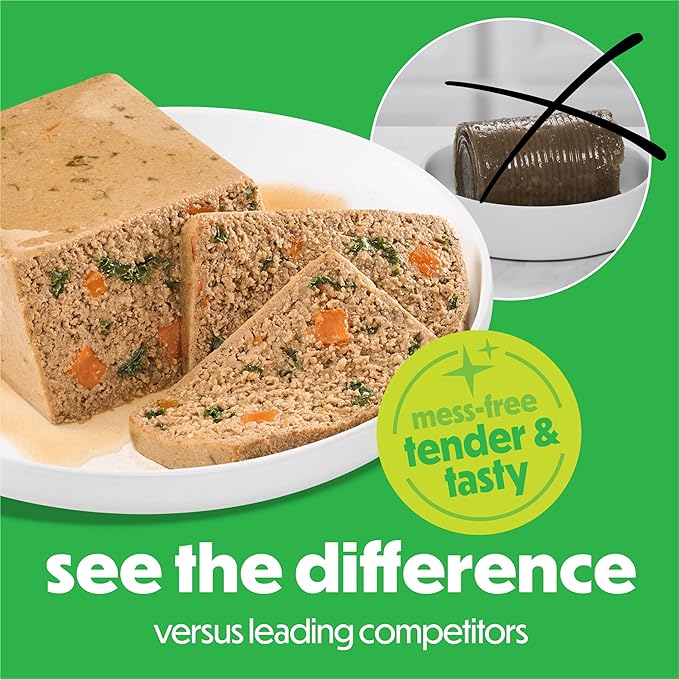 Purina Beneful Freshly Prepared Classics with Lamb, Chopped Kale and Carrots Pate Dog Food - 9.5 oz Carton (Pack of 6)