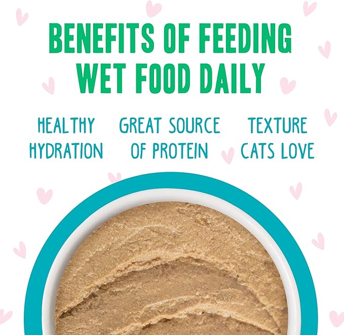 Weruva B.F.F. Play - Best Feline Friend Paté Lovers, Aw Yeah!, Tuna & Turkey T.T.Y.L. with Tuna & Turkey, 2.8oz Can (Pack of 12)
