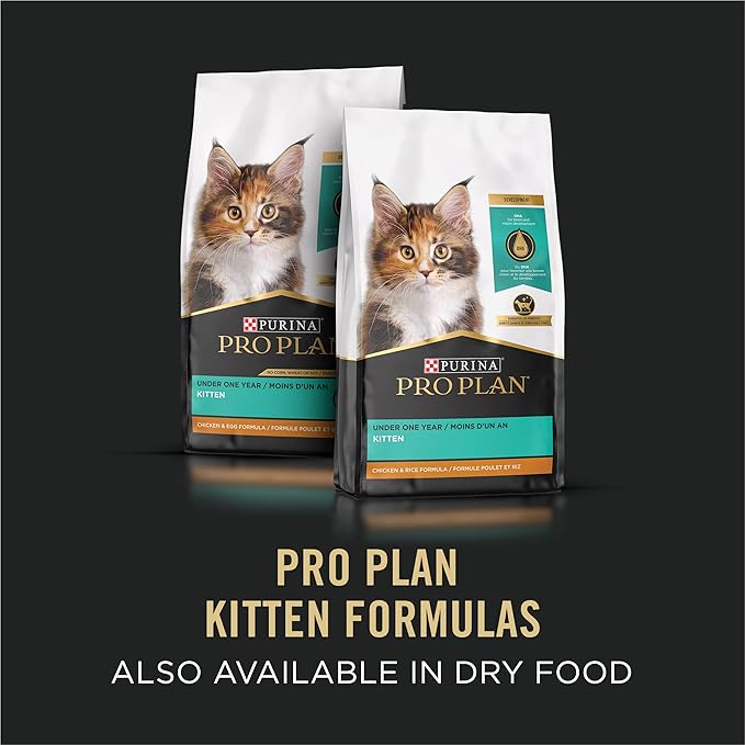 Purina Pro Plan High Protein Wet Kitten Food Variety Pack,Development Kitten Favorites - 3 oz. Cans,(Pack of 4)