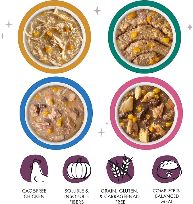 Weruva Senior Cat Food, Timeless Tails Variety Pack, 5.5oz Can, Pack of 12