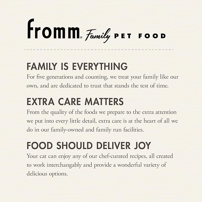 Fromm Four-Star Nutritionals Surf & Turf in Gravy Entrée - Premium Wet Cat Food - Chicken Recipe - Case of (12) 3 oz Cans