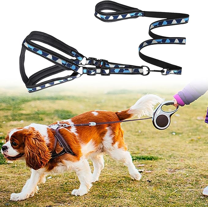 Dog Rope | Reflective Harness Pet Supplies,Heavy Duty Dog Rope - for Hiking Camping Running Trip Outdoor Travel Nighttime Walking
