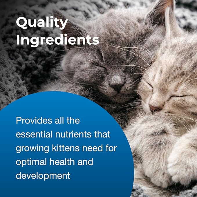 PetAg KMR Kitten Milk Replacer Powder - 12 oz - Powdered Kitten Formula with Prebiotics, Probiotics & Vitamins for Kittens Newborn to Six Weeks Old- Easy to Digest