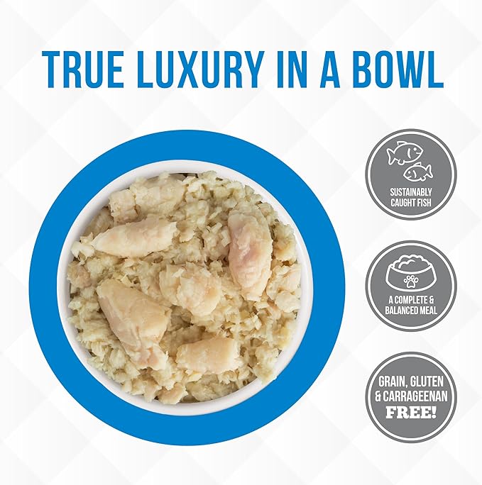 Weruva Truluxe Cat Food, Meow Me A River with Basa in Gravy, 6Oz Can (Pack of 24)