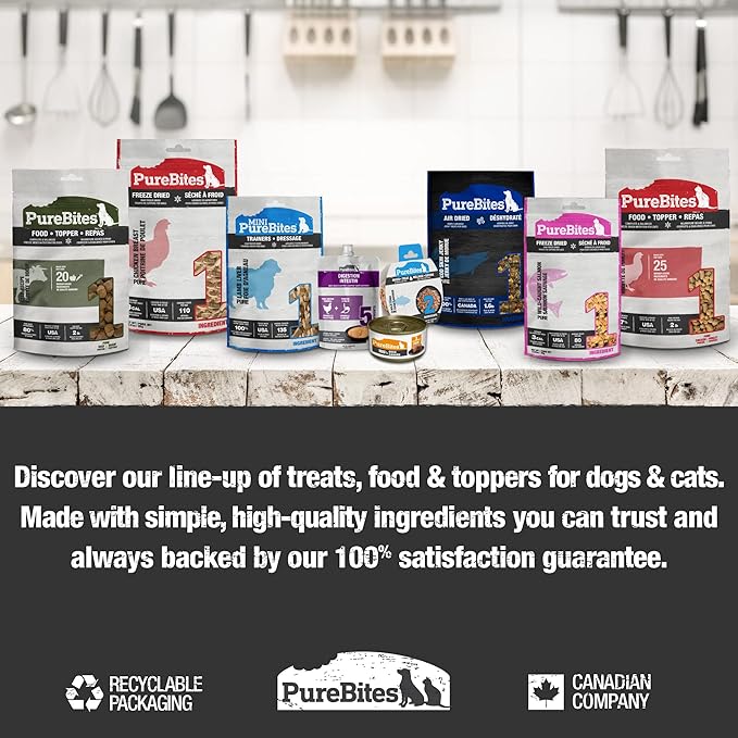 PureBites Lamb Freeze Dried Dog Food, 19 Ingredients, Made in USA, 9.5oz