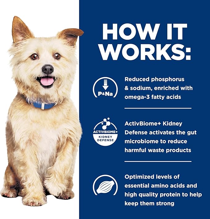 Hill's Prescription Diet k/d Kidney Care with Lamb Canned Dog Food, Veterinary Diet, 13 oz., 12-Pack Wet Food (Packaging May Vary)