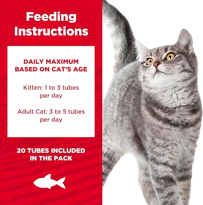 Country Kitchen Puree Lickable Cat Treats, 3 Flavor Variety Pack, Tuna, Salmon and Chicken, Made with Real Meat, 5 oz Tubes, 20 Count