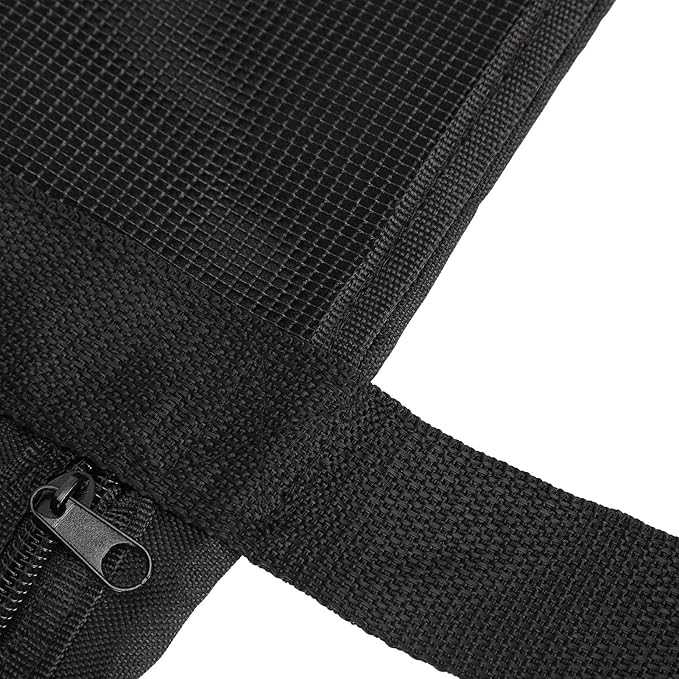 Cat Bathing Restraint Bag, Mesh Panels, 420D PU Oxford Cloth, 49x26 cm, No Scratching - Durable & Water - Permeable Design, Safe Pet Grooming, Ideal for Bathing and Nail Clippi