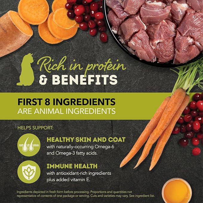 ACANA Chunks in Broth Wet Cat Food Lamb & Kidney Recipe 5.5oz Cans (6 Count)