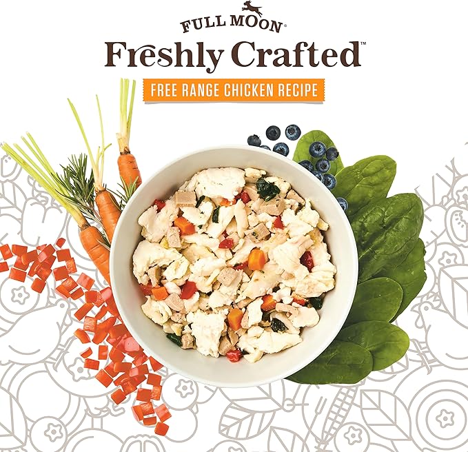 Full Moon® NAE Freshly Crafted Free Range Chicken Dog Food 64 OZ (Pack of 3)