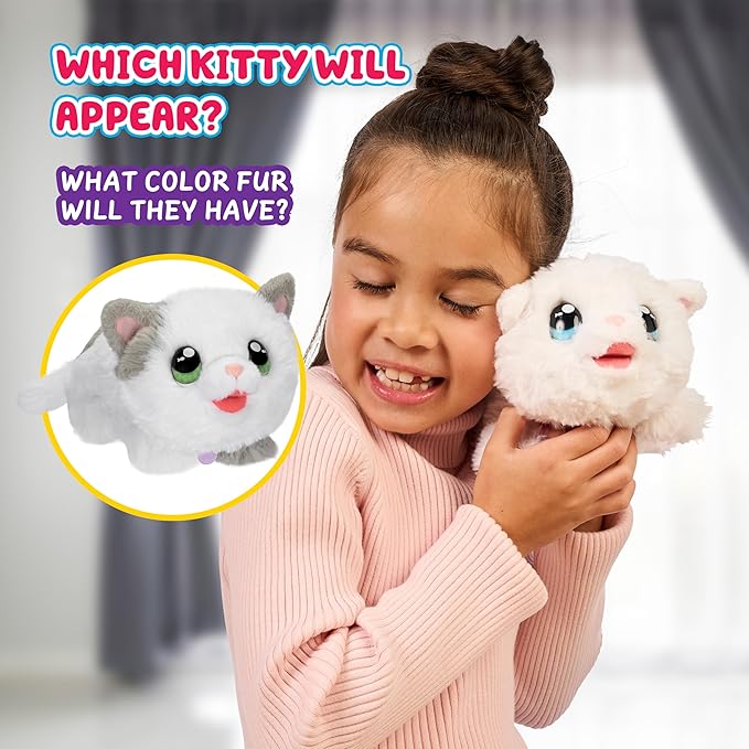 Little Live Pets Cat Figurines for Kids, Interactive Hutch Animal Playset with 25+ Sounds, Outdoor Toys for 5+ Year Old Girls