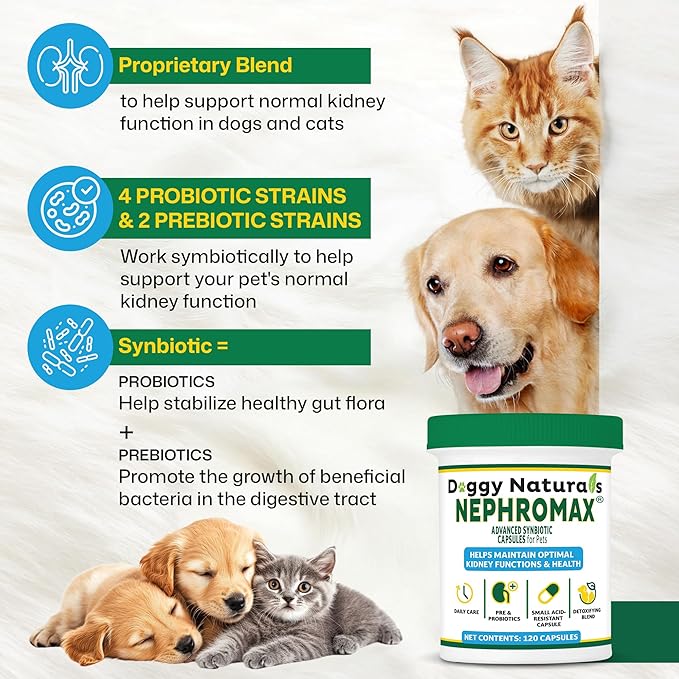 NEPHROMAX™ Kidney Support Supplement Synbiotic (360 Caps)