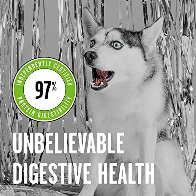 BIXBI Liberty Freeze-Dried Dog Food Topper & Treats, Pork – 97% Meat & Organs, No Refrigeration – USA Made, 26 oz