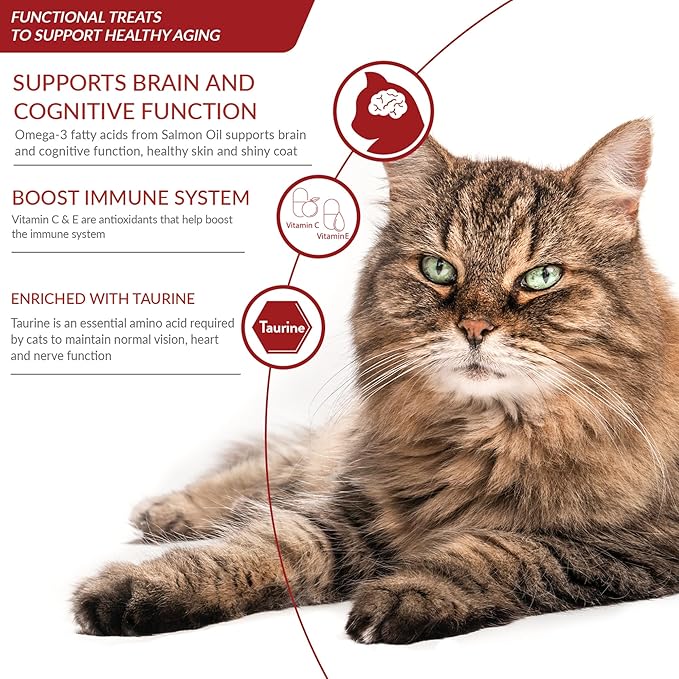 INABA Churu for Senior 10+, Creamy Lickable Cat Treats with Taurine, Vitamin E & C, 0.5 Ounces Each, 24 Tubes (4 per Pack), Chicken Recipe