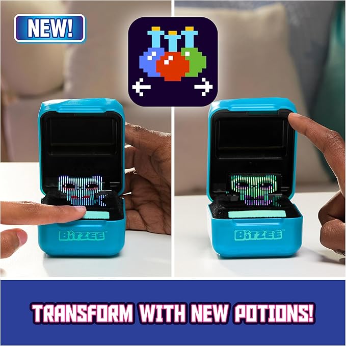 Bitzee, Magicals with 20 Interactive Characters Inside, Great for Easter Gifts, Digital Pet Reacts to Touch