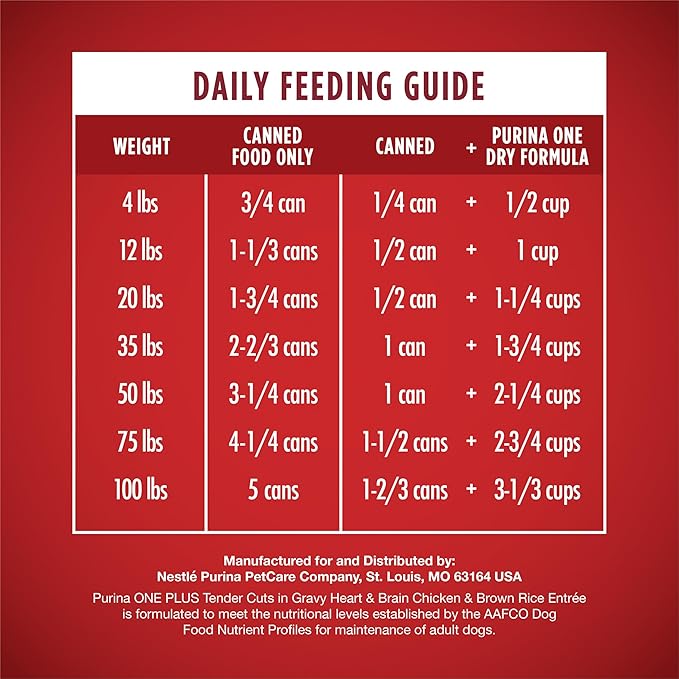 Purina ONE Tender Cuts Brain & Heart Chicken & Brown Rice Wet Dog Food - 13 oz. Can
