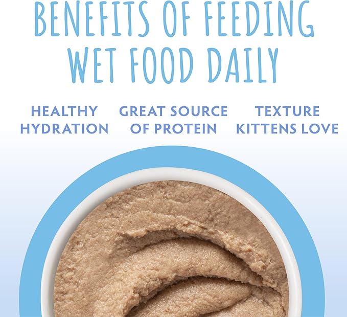 Soulistic Kitten, Chicken Breast Formula in Hydrating Purée, 3oz Can, Pack of 12