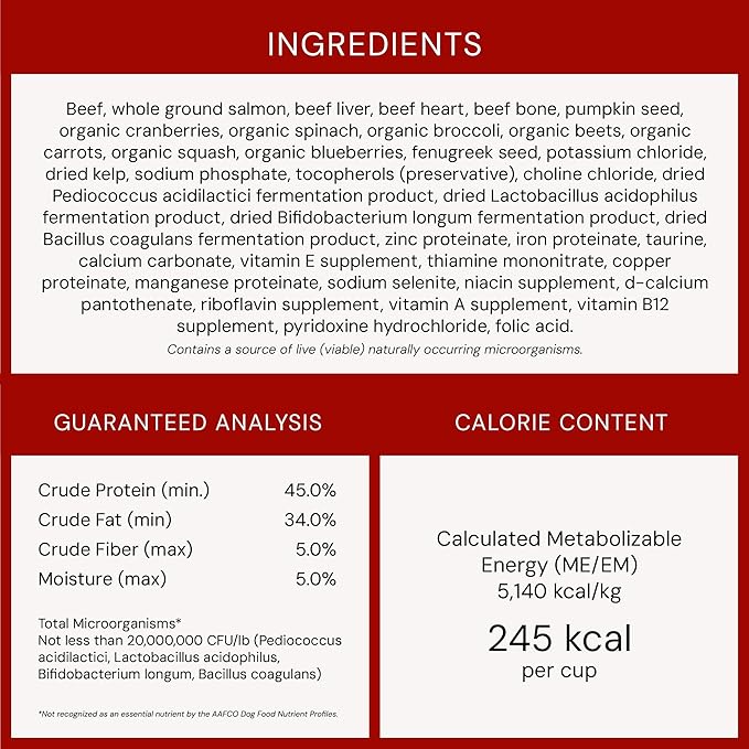 Stella & Chewy's Freeze Dried Raw Meal Mixers – Crafted for Puppies – Grain Free, Protein Rich Perfectly Puppy Beef & Salmon Recipe – 3.5 oz Bag