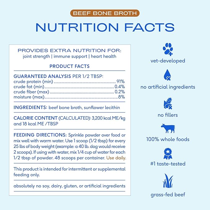 Native Pet Beef Bone Broth for Dogs (9.5 oz) & Yak Chews for Dogs (3 Count XL) - Food Topper for Picky Eaters and All Natural Dental Sticks Made with Yak Cheese for Aggressive Chewers